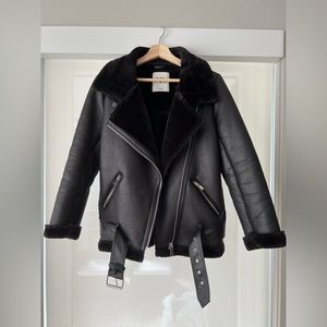Zara Double-Faced Biker Jacket